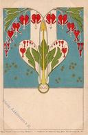 Jugendstil Blumen TSN-Verlag XIX Künstlerkarte I-II Art Nouveau - Zonder Classificatie