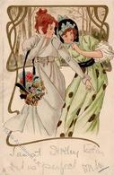 Jugendstil Frauen  Künstlerkarte 1903 I-II Art Nouveau Femmes - Ohne Zuordnung