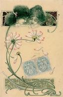 Jugendstil Frauen Künstlerkarte 1905 I-II Art Nouveau Femmes - Unclassified