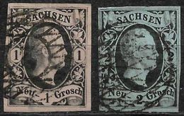 SACHSEN - Michel Nr. 4-5 - Autres & Non Classés