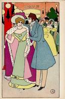 Jugendstil Theater  Künstlerkarte I-II Art Nouveau - Unclassified