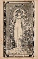 Jugendstil TSN-Verlag 170 Kupferstich Künstlerkarte I-II (fleckig) Art Nouveau - Unclassified