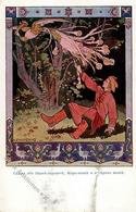 Bilibin, I. Jugendstil Künstlerkarte I-II (fleckig) Art Nouveau - Unclassified
