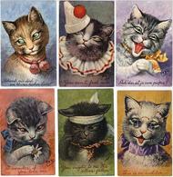 Thiele, Arthur Katzen 6er Serie I-II Chat - Thiele, Arthur