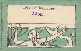 Phillipp U. Kramer Sign. Kainradl, Ludwig Jugendstil Künstlerkarte I-II Art Nouveau - Non Classificati