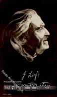 Metamorphose Liszt, Franz Foto AK I-II Surrealisme - Zonder Classificatie