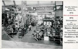 FRANKFURT/Main - Maschinenfabrik NAXOS-UNION A.d. Bayer. Landesausstellung Nürnberg 1906 I-II - Reclame