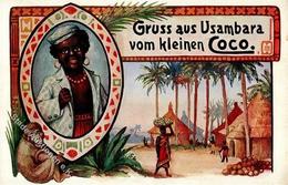 Werbung Cocosa Pflanzenbutter Gruss Aus Usambara 1911 I-II Publicite Montagnes - Advertising