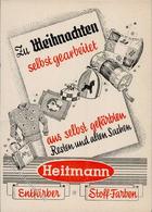 Werbung Heitmann Entfärber U. Stoff-Farben I-II Publicite - Pubblicitari