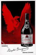 Alkoholwerbung Cognac Napoleon Aigle Rouge I-II - Werbepostkarten