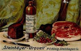 Alkoholwerbung Steinhagen (4803) Steinhäger Urquell I-II (Abschürfung) - Reclame