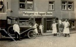 Fleischerei Metzgerei Von August Glocke Foto AK I-II - Industry