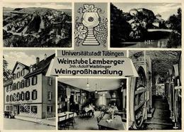 Wein Tübingen (7400) Weingroßhandlung Weinstube Lemberger I-II Vigne - Tentoonstellingen