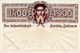 GUTENBERG - Zum 500 Jährigen GUTENBERG-JUBILÄUM 1900 I - Exhibitions