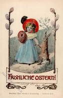 Ostern Kind Hase TSN-Verlag 5476 Künstlerkarte 1902 I-II Paques - Easter