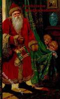 Weihnachtsmann Kinder Spielzeug TSN-Verlag 981 Künstlerkarte 1910 I-II Pere Noel Jouet - Santa Claus