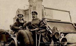 Adel Preußen Prinz Heinrich Am Start Foto AK 1911 I-II - History