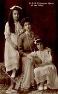 Adel Griechenland Prinzessin Marie Mit Kindern Foto AK I-II - Geschiedenis