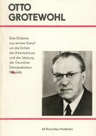 Politik DDR Grotewohl, Otto Mappe Mit 18 Ansichtskarten I-II - Eventi