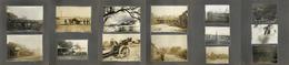 WK I Album Mit Circa 150 Fotos U. A. Flieger Und Viele Luftaufnahmen - Guerra 1914-18