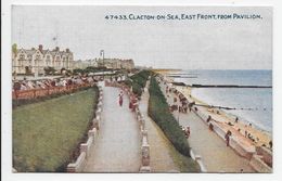 Clacton-on-Sea - East Front, From Pavilion.  Celesque - Clacton On Sea