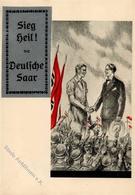 SAARBEFREIUNG 1935 WK II - SIEG HEIL! Deutsche SAAR I-II - Weltkrieg 1939-45