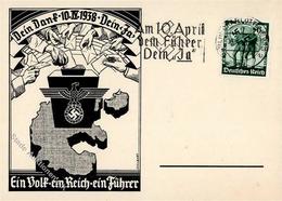 Propaganda WK II Dein Dank Dei Ja Sign. Schubert Künstler-Karte I-II - Oorlog 1939-45