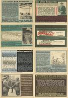 Propaganda WK II Lot Mit 20 Stück Kriegsparolen - Weltkrieg 1939-45