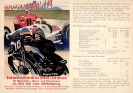 Propaganda WK II NSKK Internationales Eifel Rennen Nürburgring I-II (leichte Stauchung) - Oorlog 1939-45