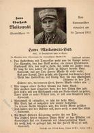 Propaganda WK II WK II Hans Maikowski Lied Lieder AK I-II - Oorlog 1939-45