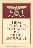 Propaganda WK II Wochenspruch Aug./Sept. 1941 Plakat 24 X 35 Cm I-II (fleckig) - Weltkrieg 1939-45