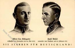 SCHLAGETER-HORST WESSEL WK II - Sie Starben Für Deutschland! I - Weltkrieg 1939-45
