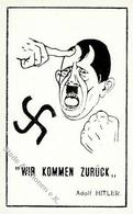 Hitler Antipropaganda WK II KEINE AK I-II - Guerra 1939-45