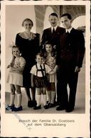 Hitler Goebbels U. Familie WK II PH 1140 Foto AK I-II - Oorlog 1939-45