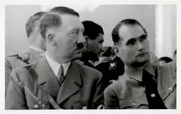 Hitler Hess WK  II  Foto AK I-II - Weltkrieg 1939-45