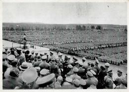 Hitler Nürnberg (8500) WK II Appell Der Politischen Leiter  I-II (fleckig) - Oorlog 1939-45