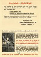 HITLER WK II - Klapp-Propagandakarte - Rede Volkskanzler Hitler Am 1. MAI 1933 - I - Oorlog 1939-45