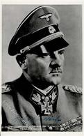 Ritterkreuzträger SS Obergruppenführer U.General Der Waffen-SS Sepp Dietrich, Original Unterschrift, Fotoabzug Vermutlic - Weltkrieg 1939-45