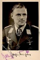 Ritterkreuzträger WK II Müncheberg, Joachim Oberleutnant PH R11 Foto AK I-II - War 1939-45