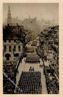 Reichsparteitag Nürnberg (8500) WK II 1938 Vorbeimarsch Vor Dem Führer I-II (fleckig) - Guerra 1939-45