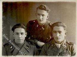 SS WK II Soldaten Foto 11,5 X 8,5 Cm I-II - War 1939-45