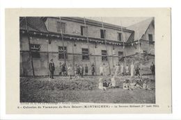 19086 - Montricher Colonies De Vacances De Bois Désert Le Nouveau Bâtiment Août 1924 Enfants - Montricher