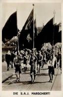 HJ WK II Die SAJ Maschiert Foto AK I-II - Weltkrieg 1939-45