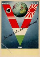 Propaganda WK II ITALIEN - 3er-BUND -BERLIN-TOKIO-ROM I - War 1939-45