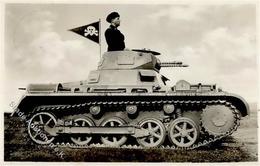 Panzer (WK II) Unsere Wehrmacht Foto AK I-II Réservoir - Oorlog 1939-45