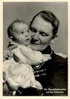 Göring Mit Tochter Edda WK II Foto-Karte I-II - Weltkrieg 1939-45