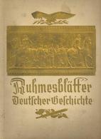 Sammelbild-Album Ruhmesblätter Eckstein Halpaus Kompl. II (fleckig) - Weltkrieg 1939-45