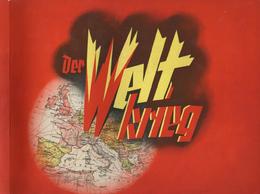 Sammelbild-Album WK I Der Weltkrieg Zigaretten Bilderdienst Dresden Kompl. II (fleckig) - Guerra 1939-45