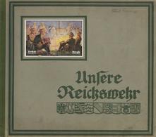 Sammelbild-Album WK I Unsere Reichswehr Erdaki - Kwak Ca. 30'er Jahre Kompl. II (fleckig) - Oorlog 1939-45