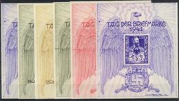 WK II  Vignette Tag Der Briefmarke 1941 Lot Mit 6 Stück I-II - Guerra 1939-45